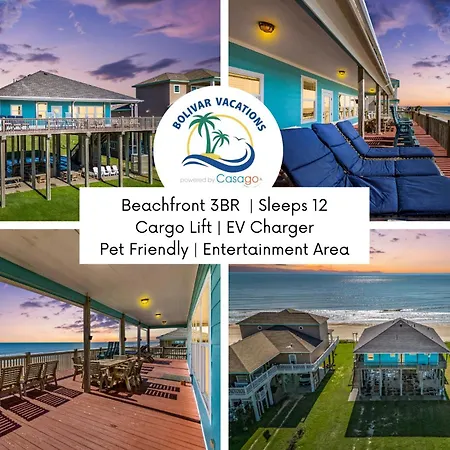 The Magnificent Starfish! 3Br Beachfront, Cargo Lift